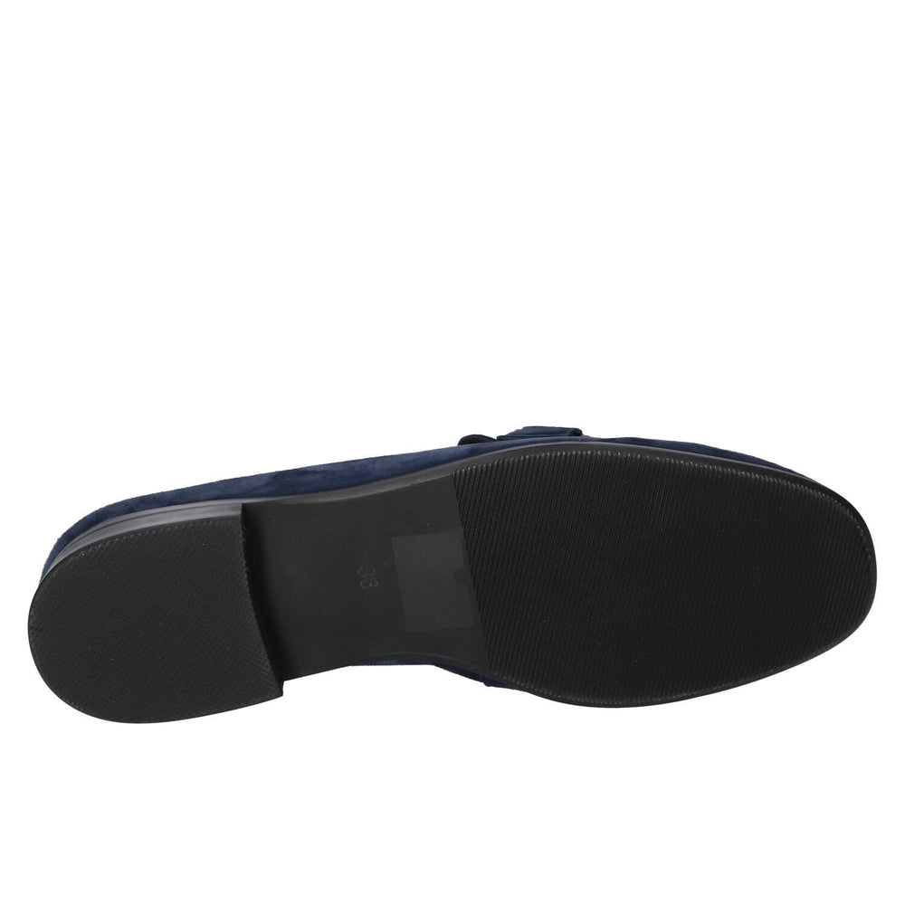 Chaussures à enfiler, Bleu