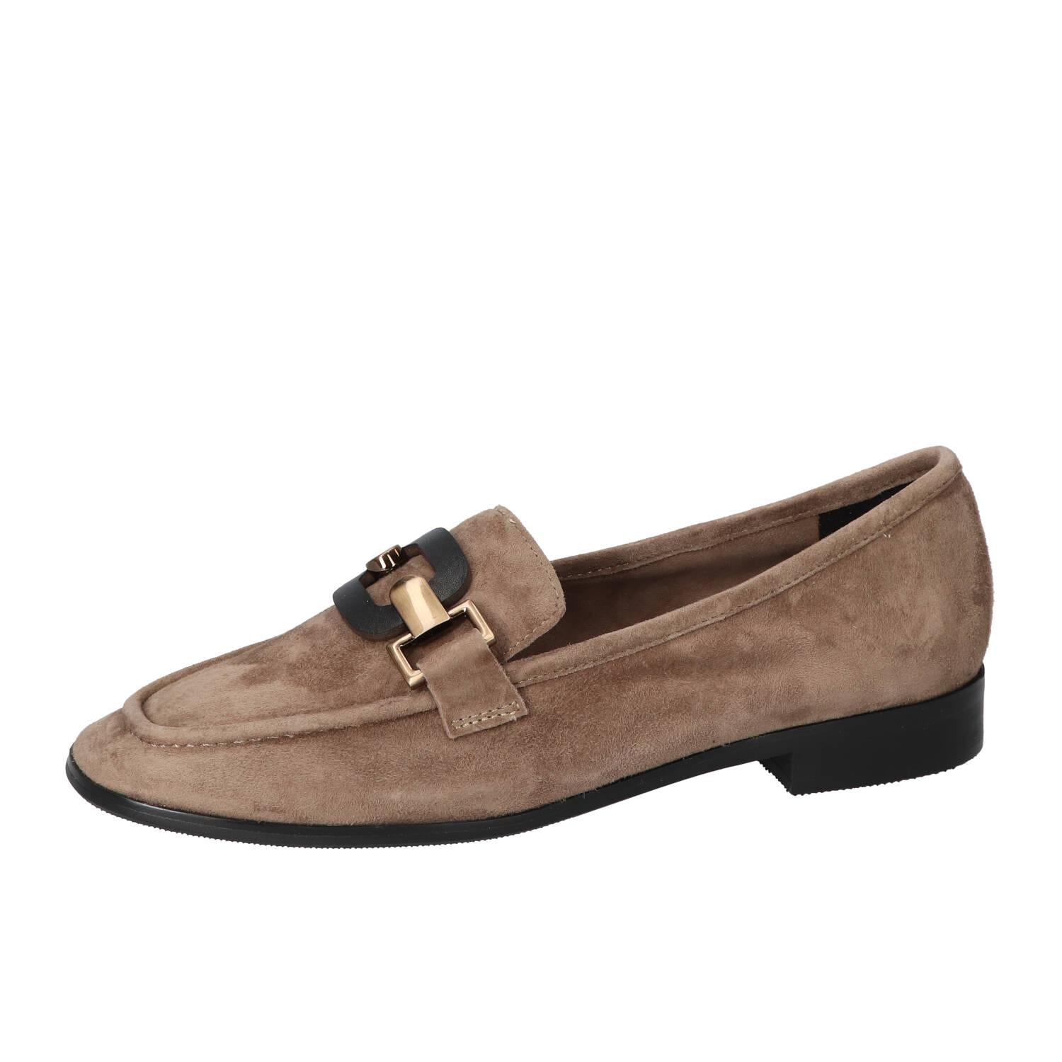 Chaussures à enfiler, Taupe