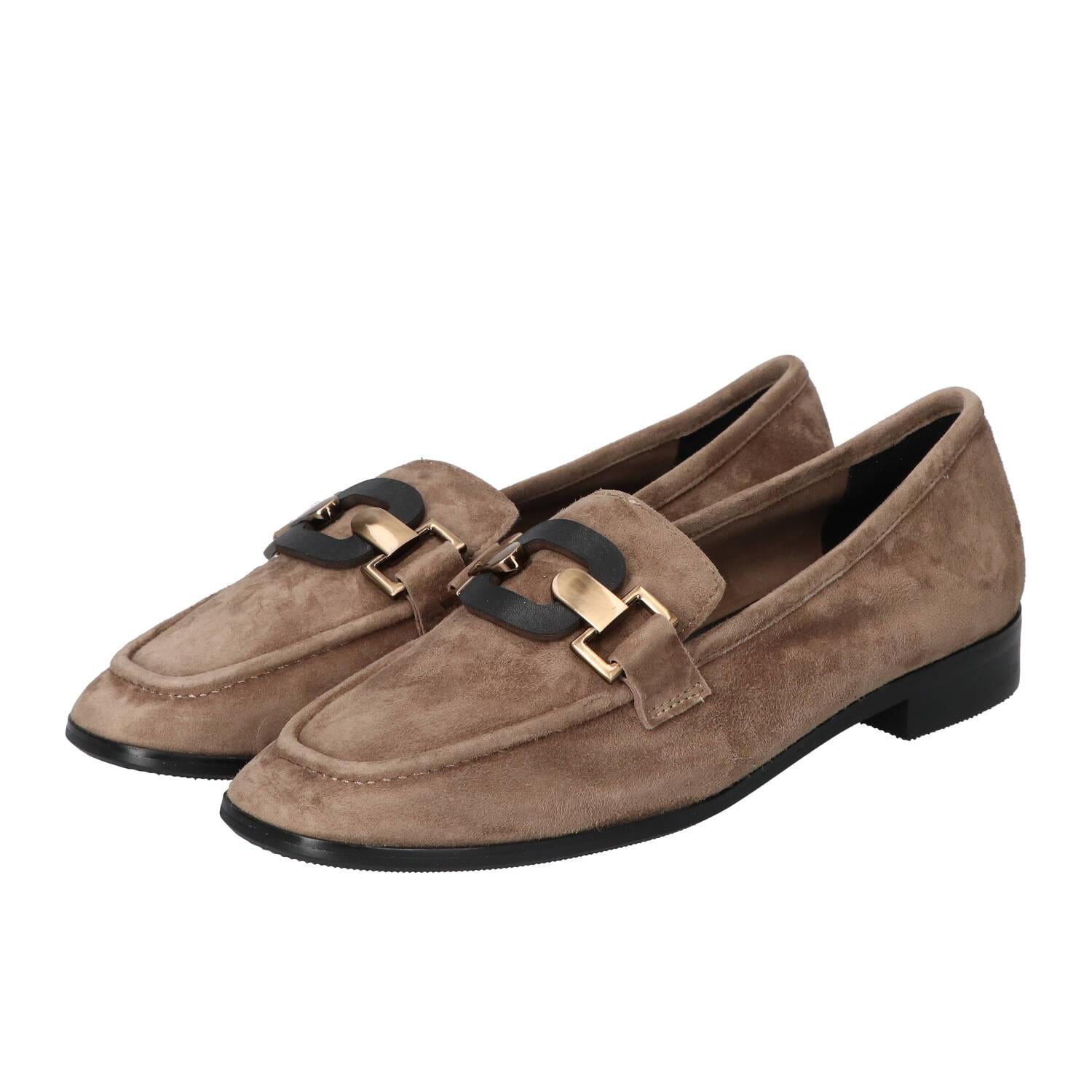 Chaussures à enfiler, Taupe