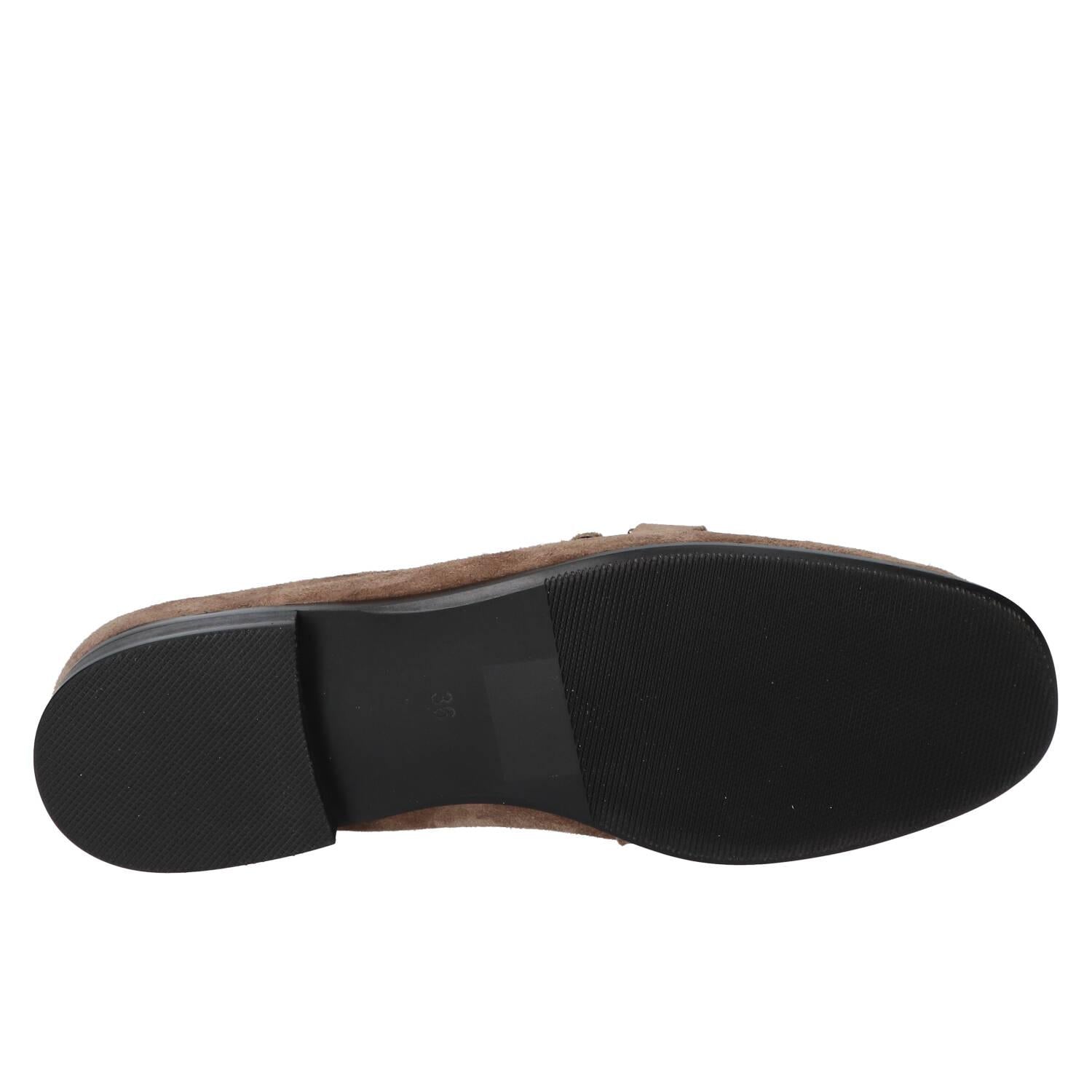 Chaussures à enfiler, Taupe