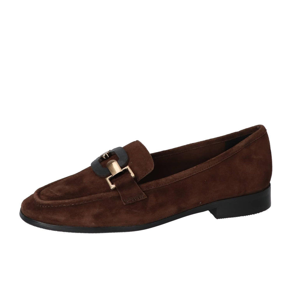 Chaussures à enfiler, Marron foncé