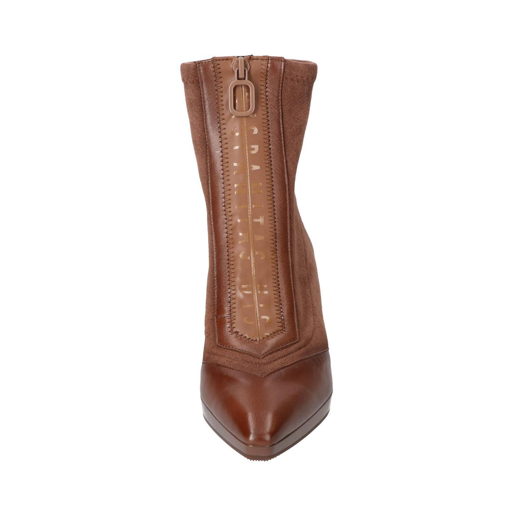 Bottines, marron foncé