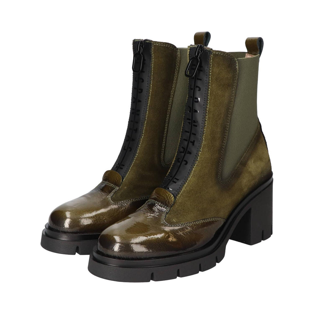 Bottines, Vert