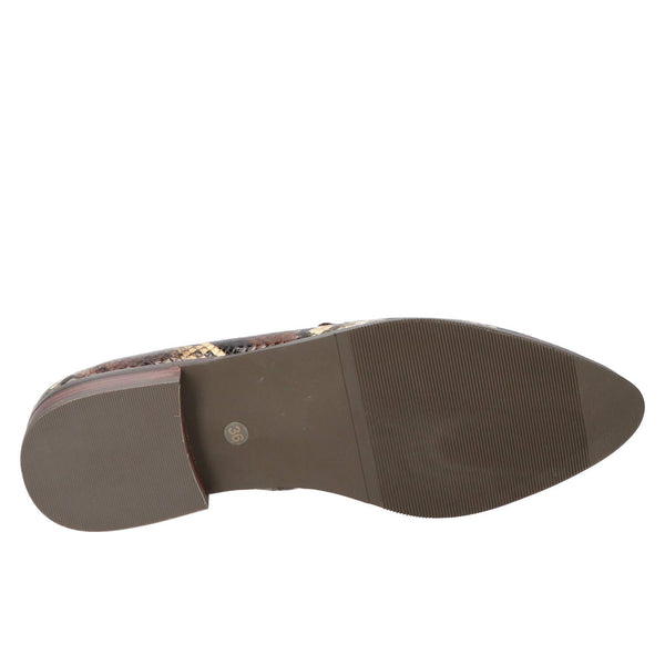 Instapschoenen, Donkerbruin