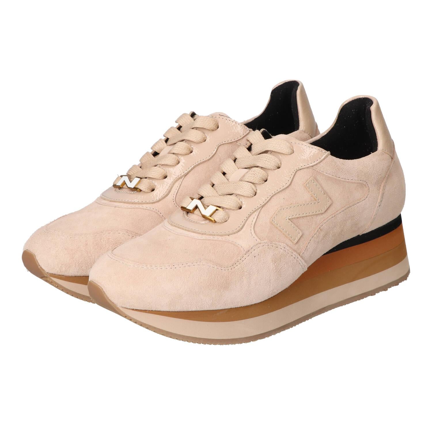 Baskets, beige clair