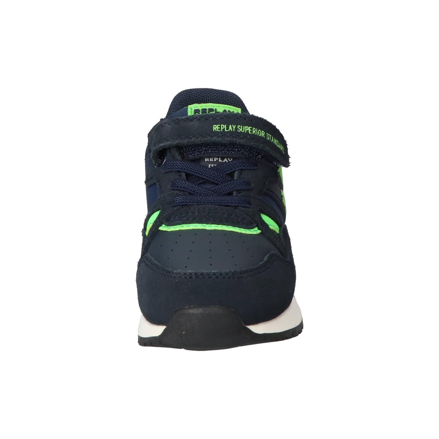 Veterschoenen, Blauw