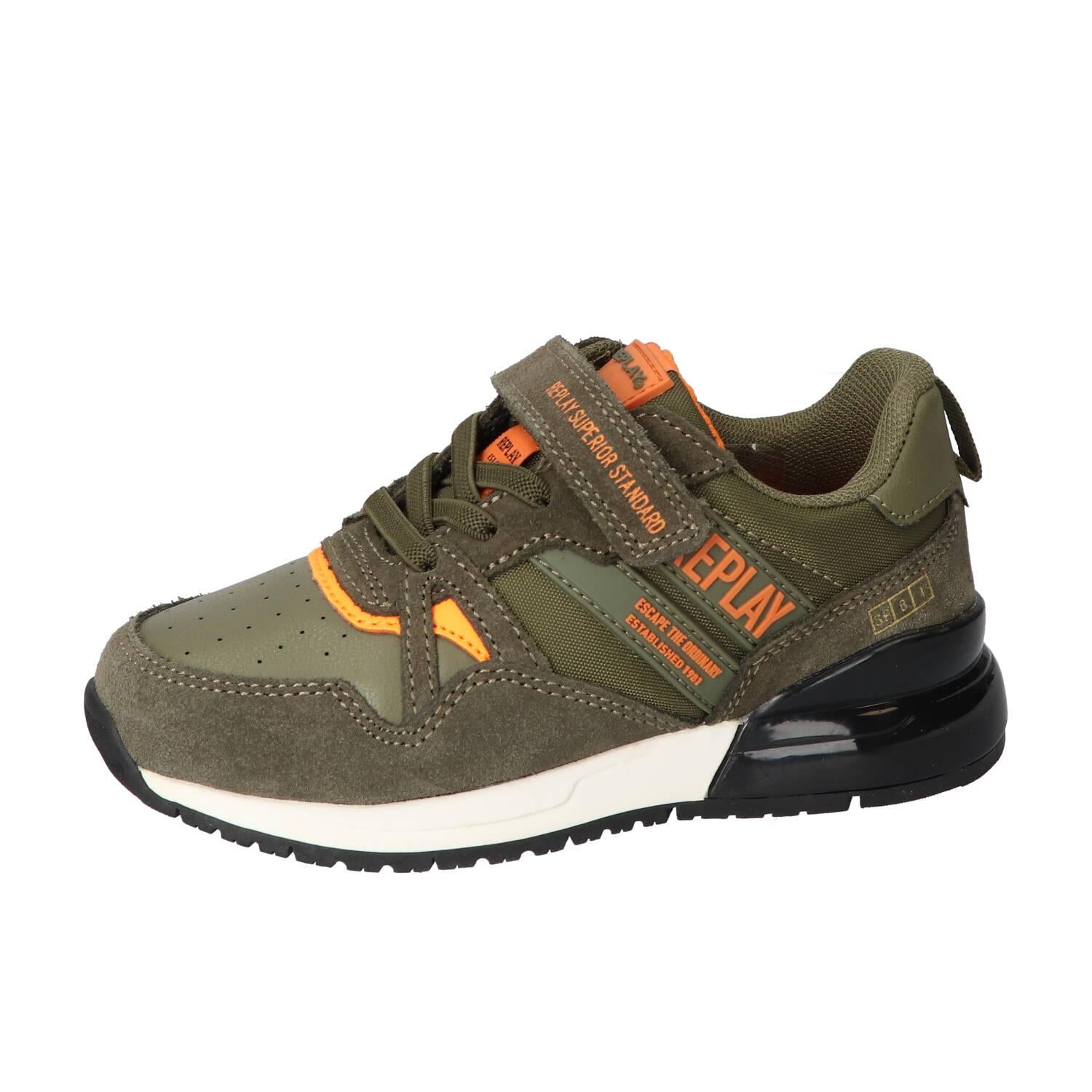 Chaussures à lacets, Vert