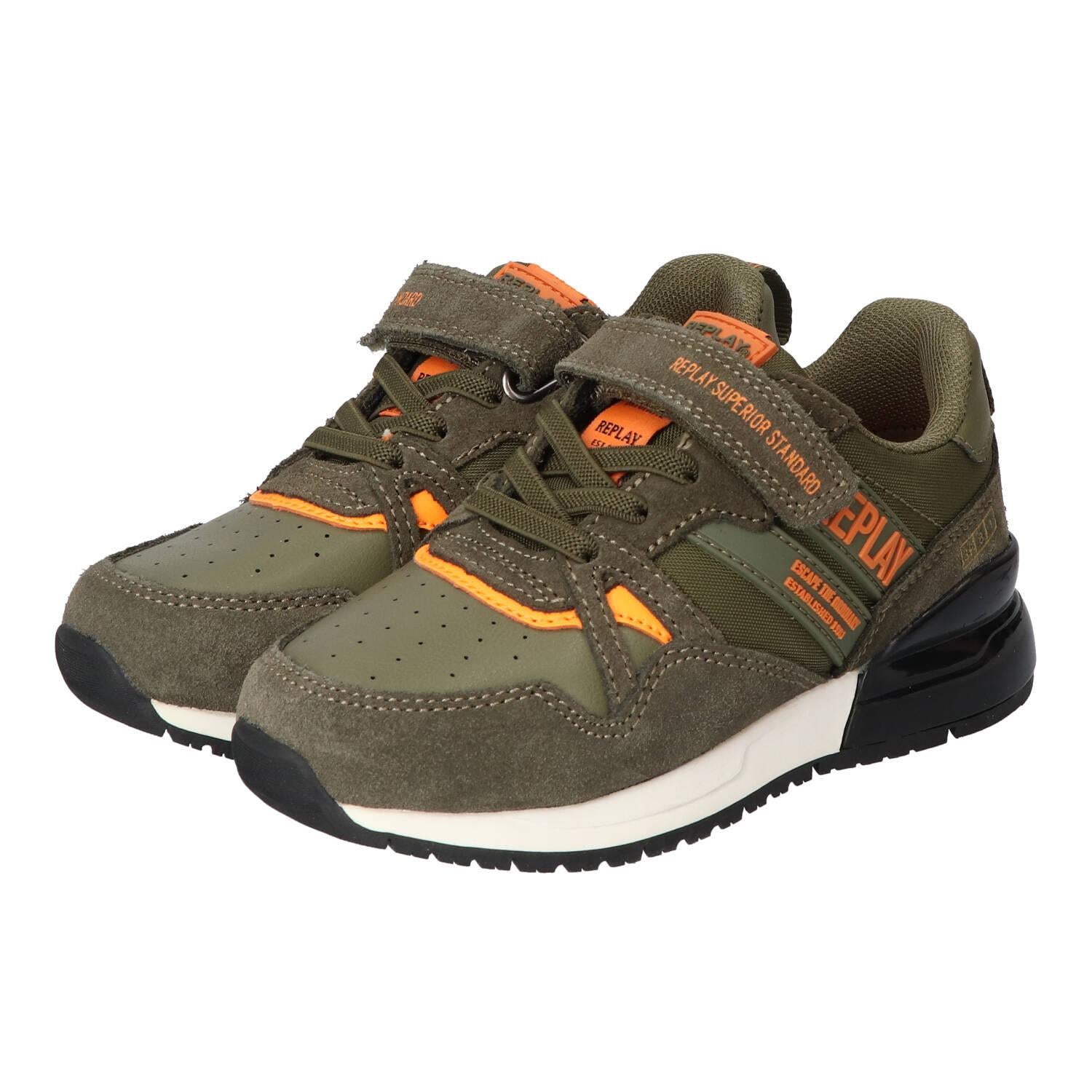 Chaussures à lacets, Vert