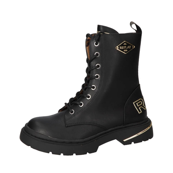 Veterschoenen, Zwart