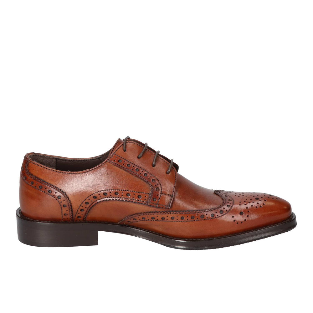 Veterschoenen, Cognac