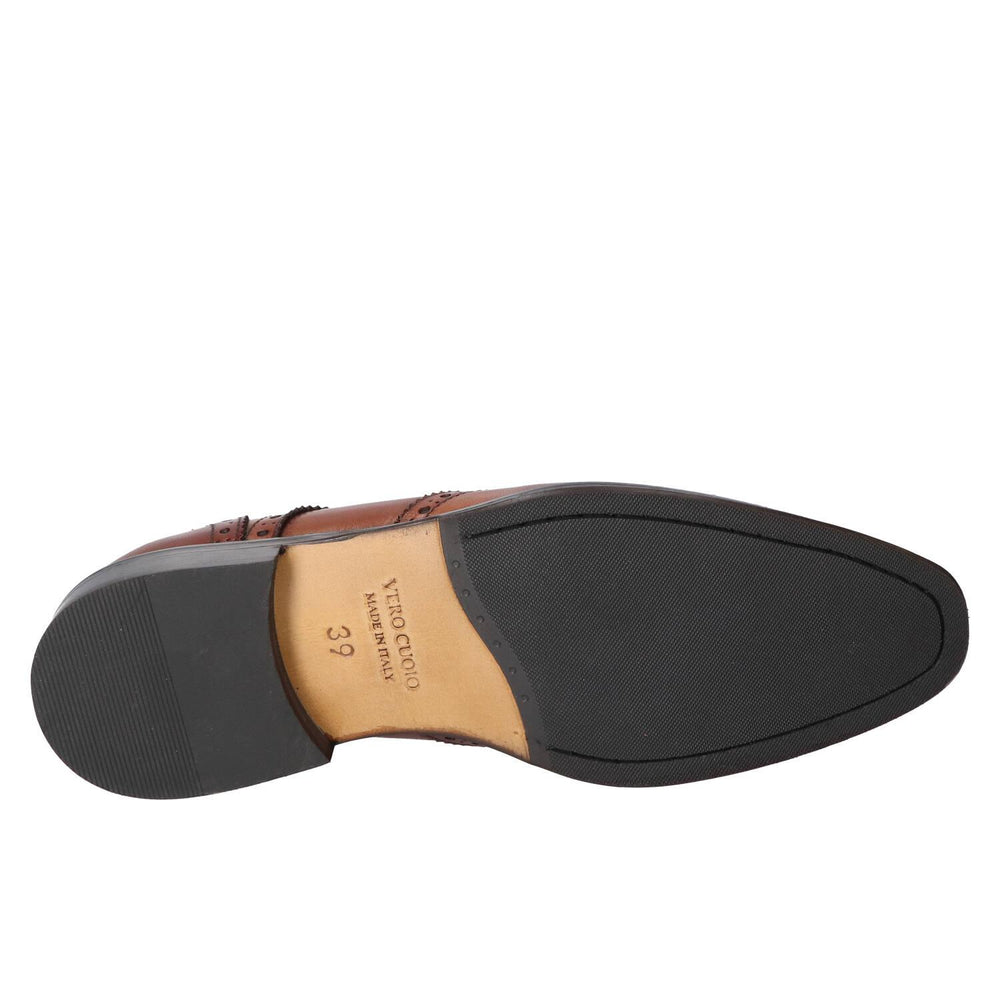 Veterschoenen, Cognac