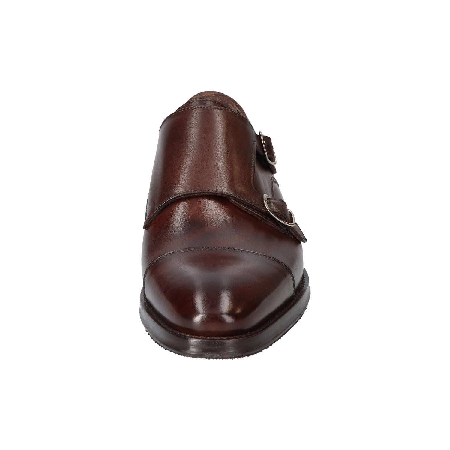 Chaussures à enfiler, Marron foncé