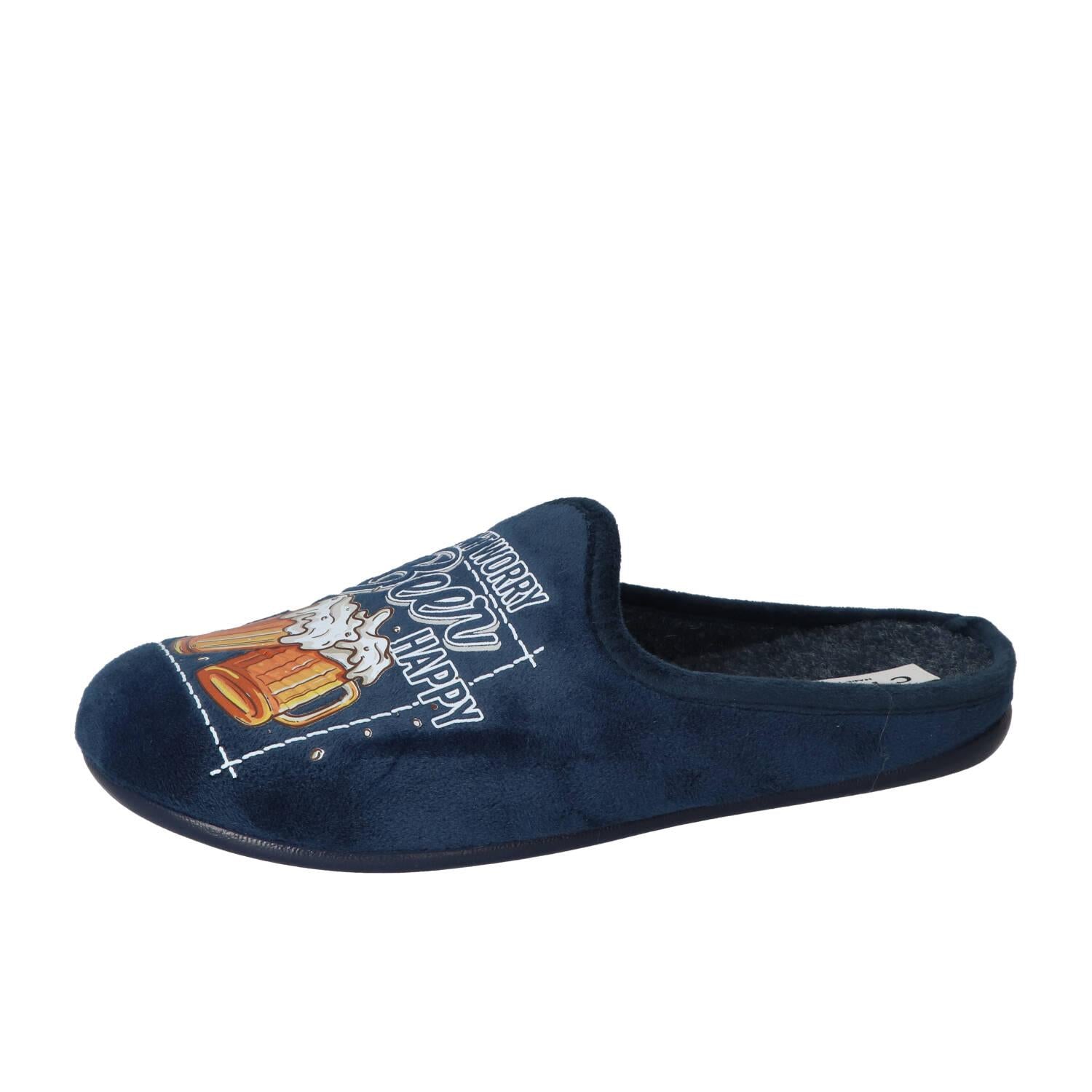 Pantoffels, Blauw