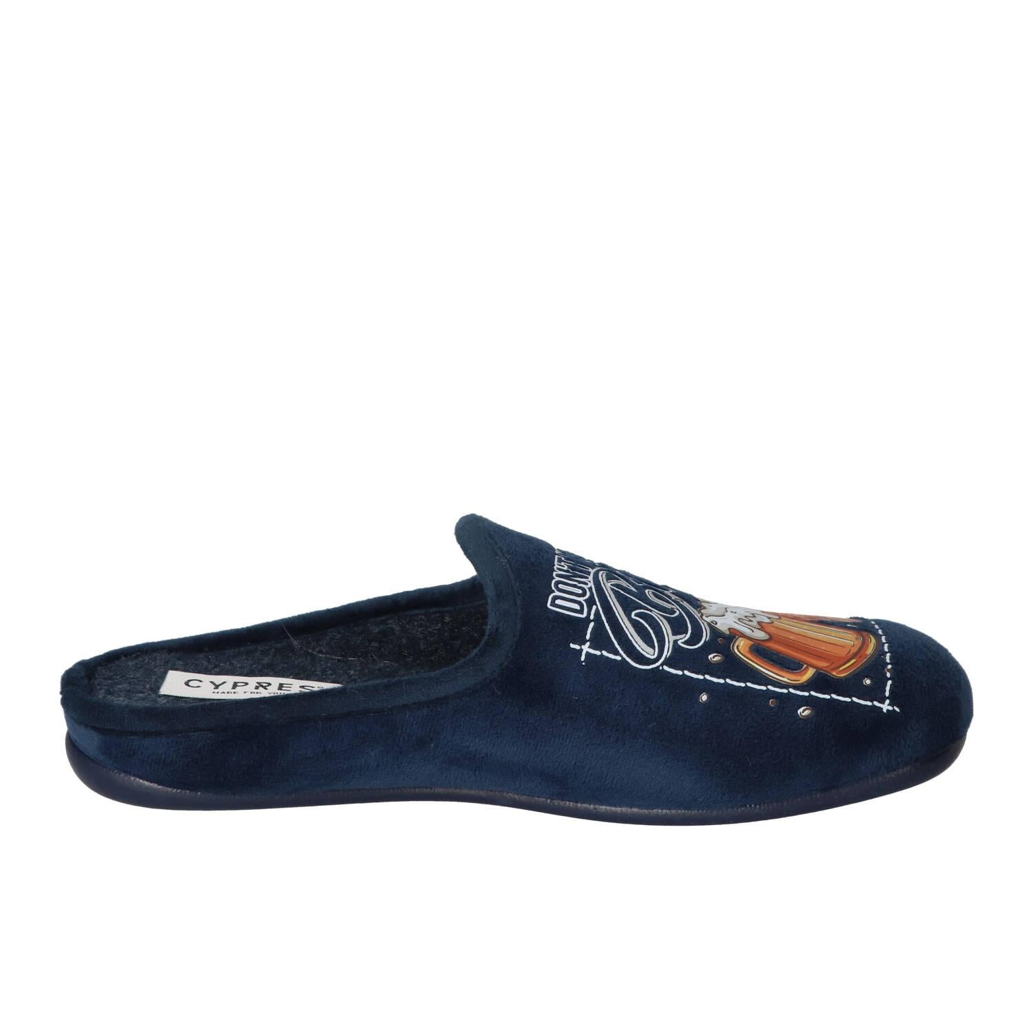 Pantoffels, Blauw