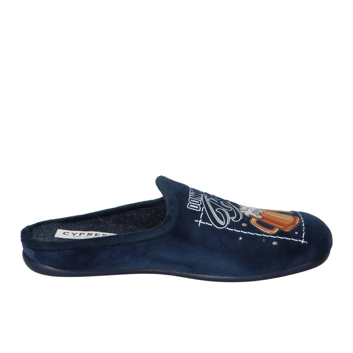 Pantoffels, Blauw