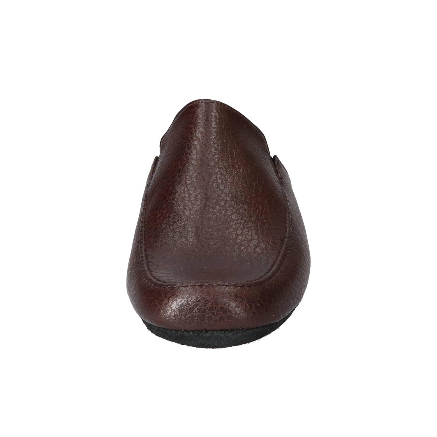 Chaussons, marron foncé