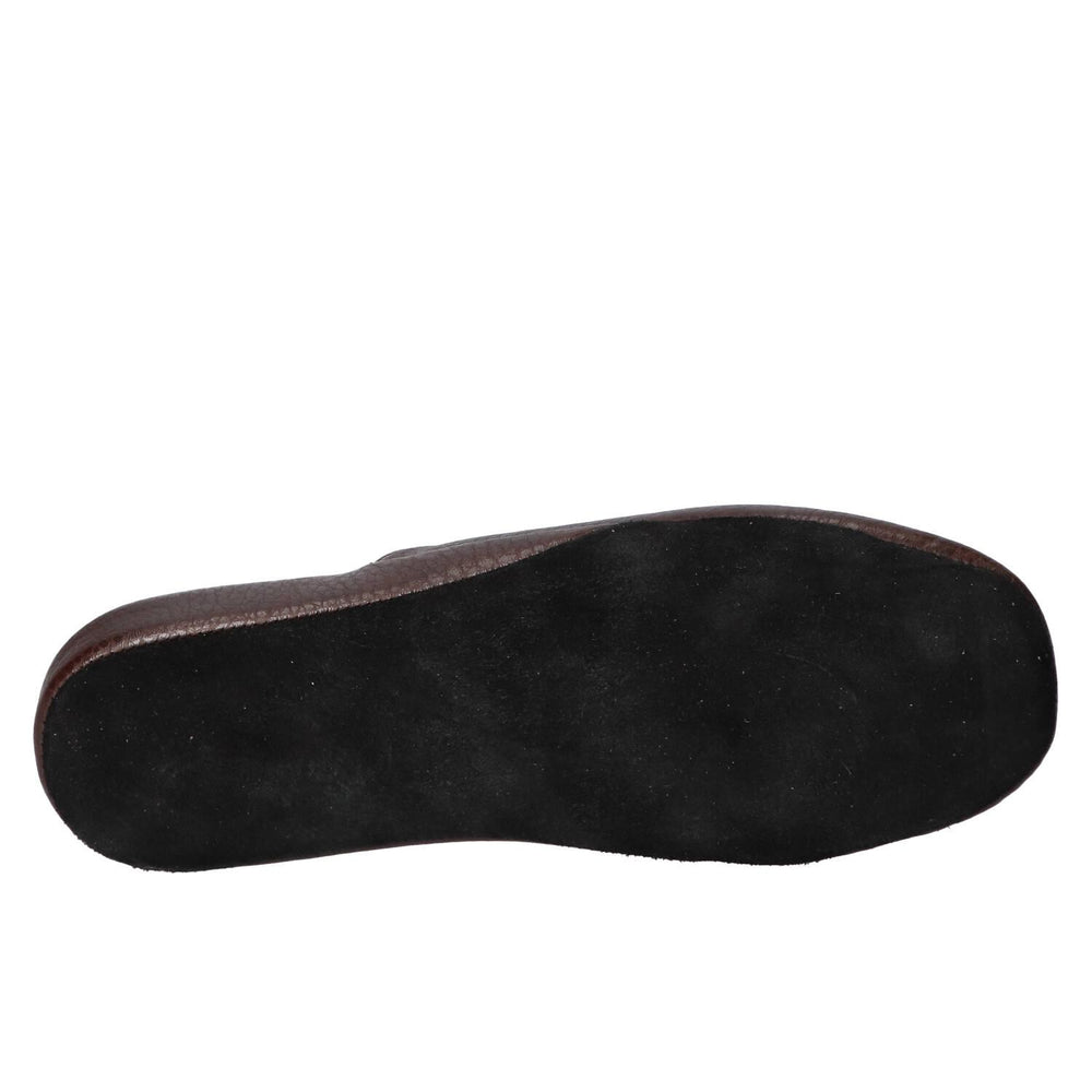 Pantoffels, Donkerbruin