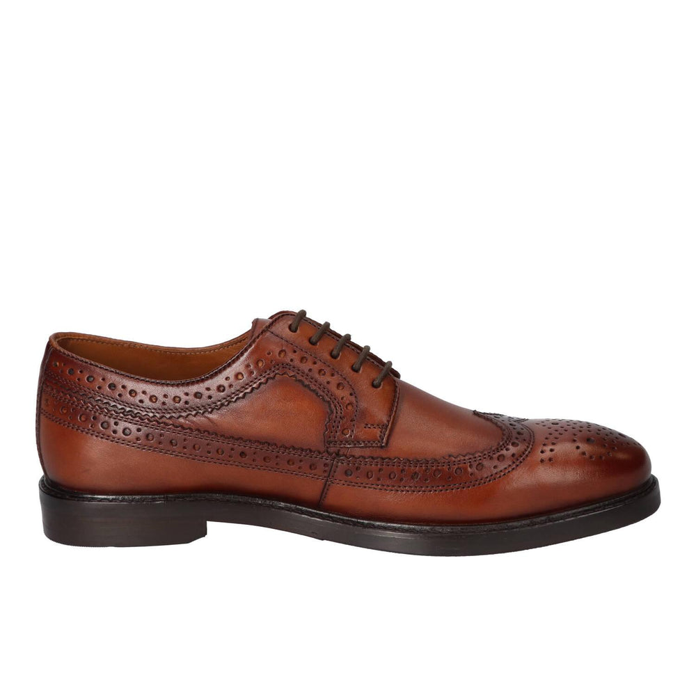 Veterschoenen, Cognac