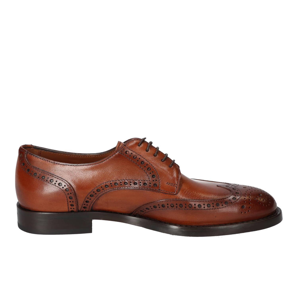 Veterschoenen, Cognac