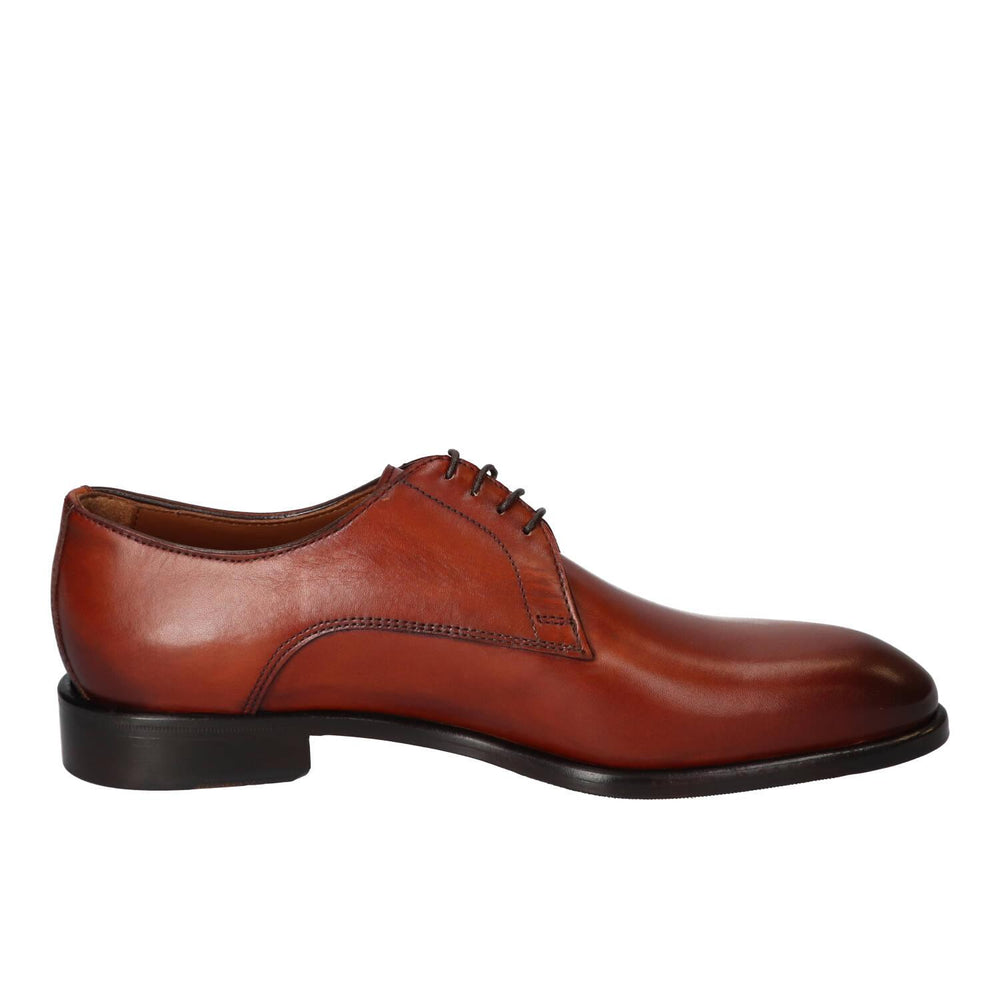 Veterschoenen, Cognac