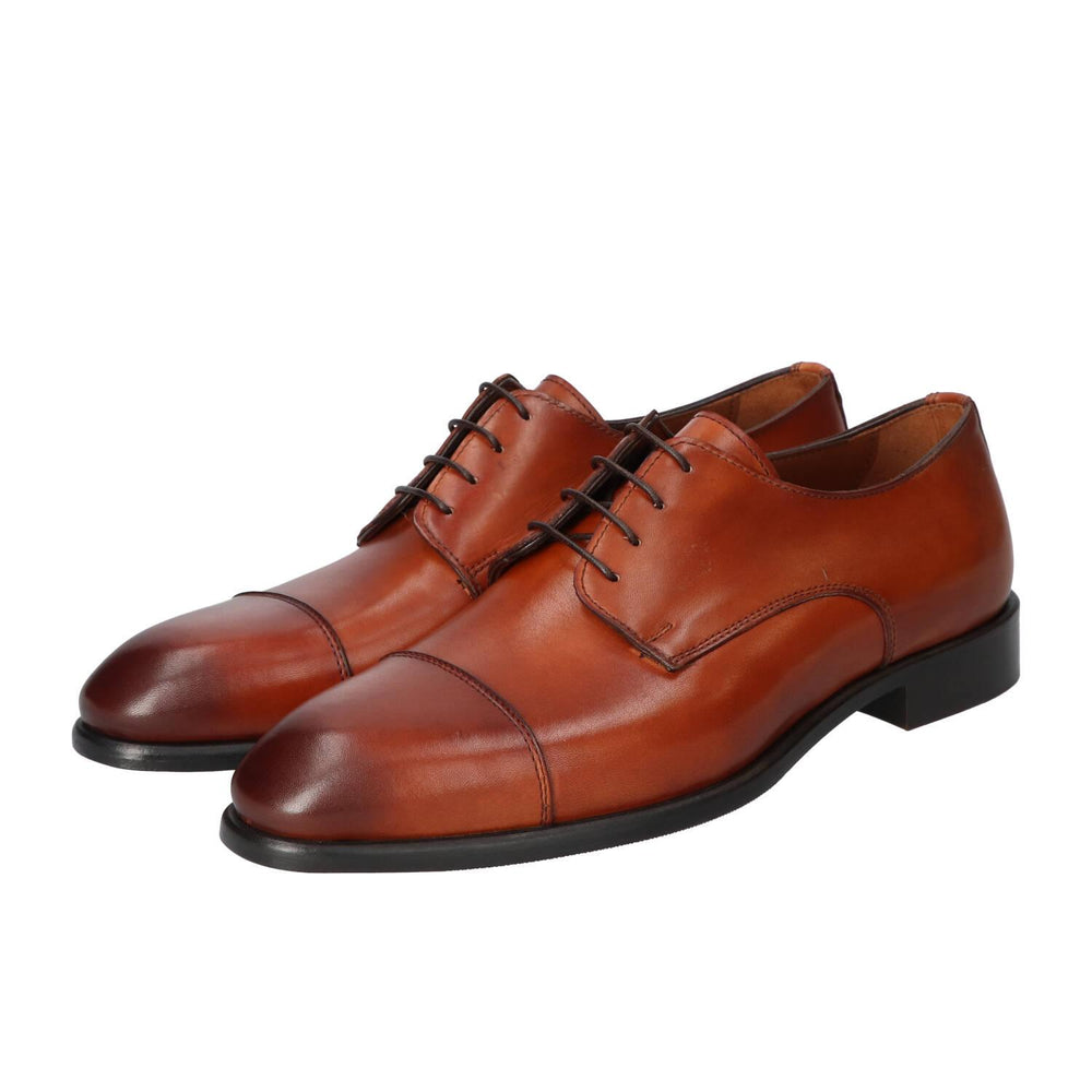 Veterschoenen, Cognac