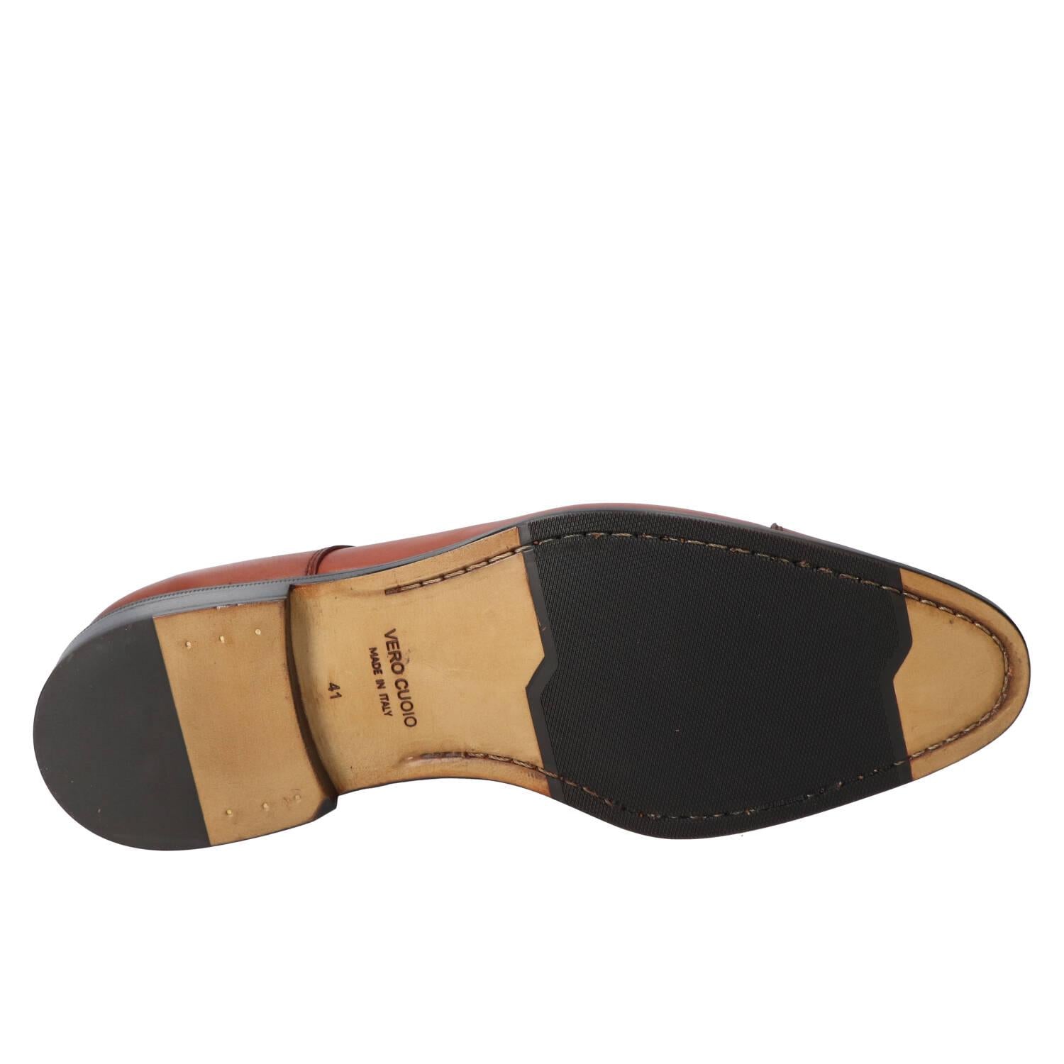Chaussures à lacets, Cognac