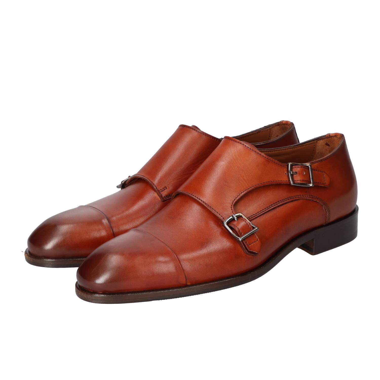 Chaussures à enfiler, Cognac
