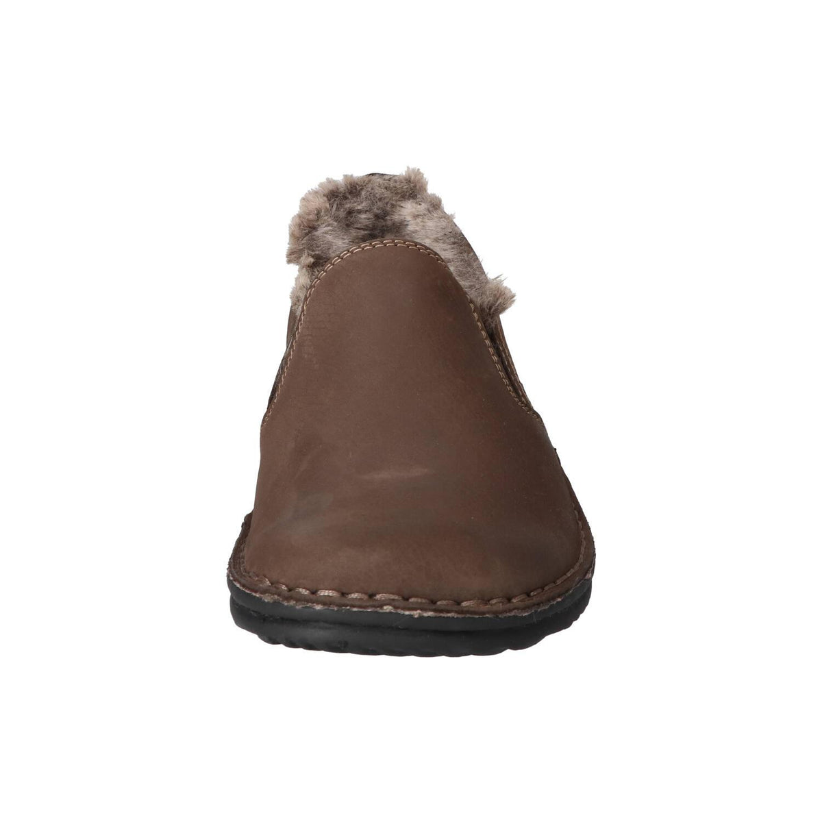 Pantoffels, Donkerbruin