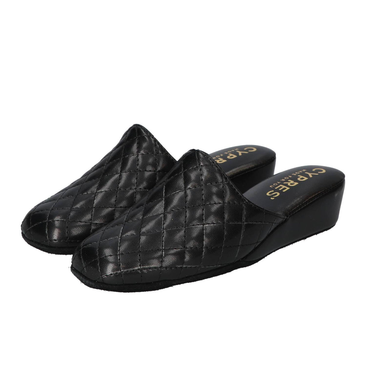 Schoenenwinkels Cypres Pantoffels Heren Pantoffels, Zwart – Ralet