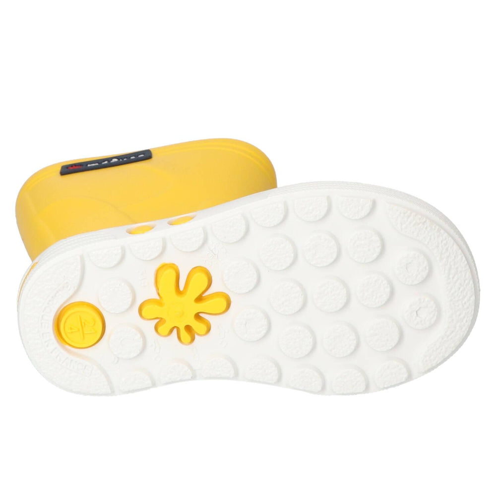 Rubber Laarzen, Geel