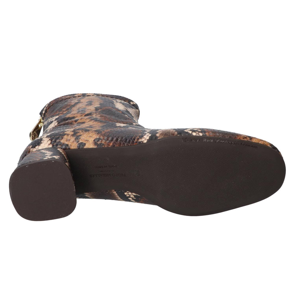 Booties, Donkerbruin
