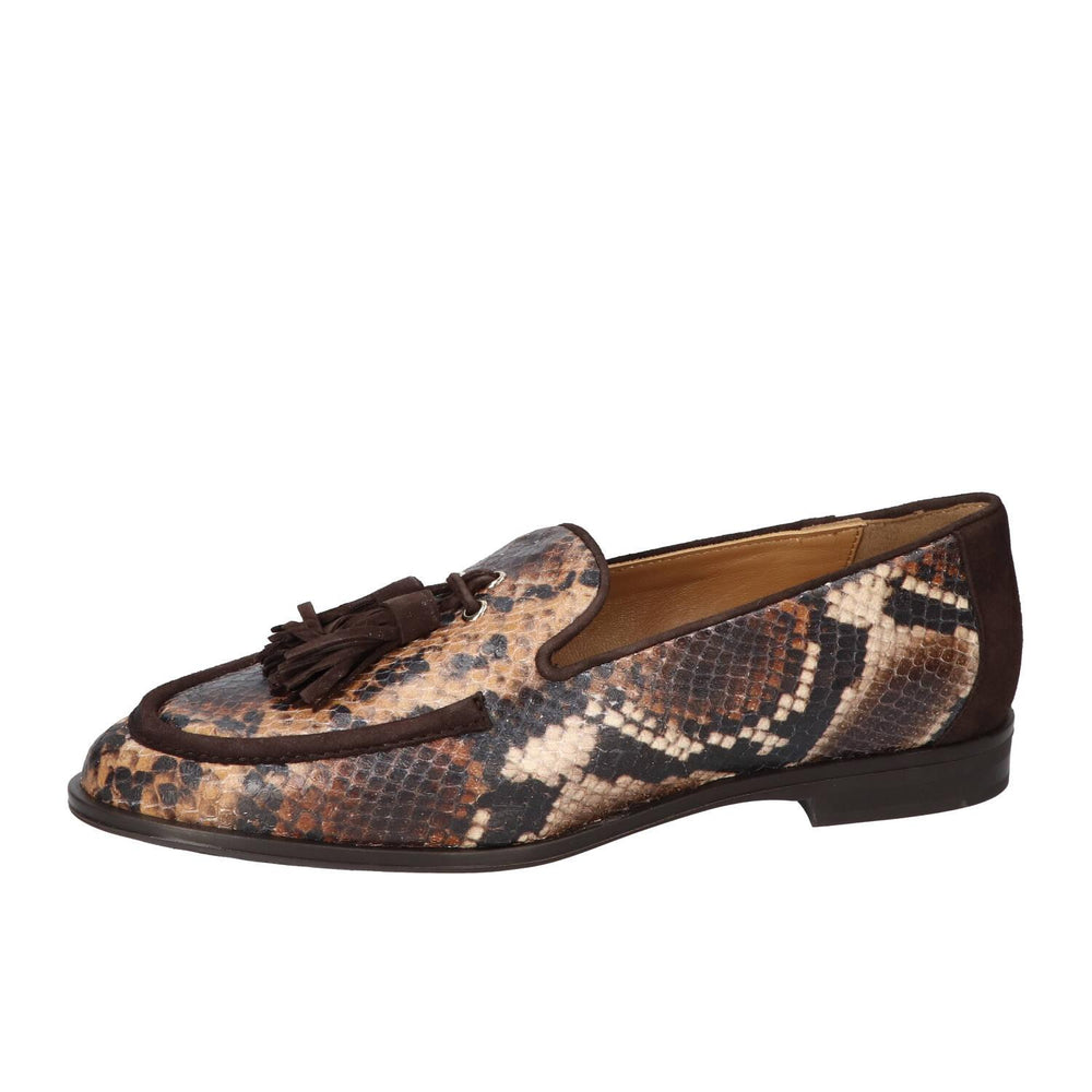 Chaussures à enfiler, Marron foncé