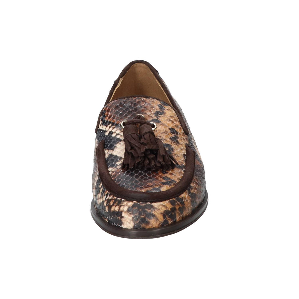 Chaussures à enfiler, Marron foncé