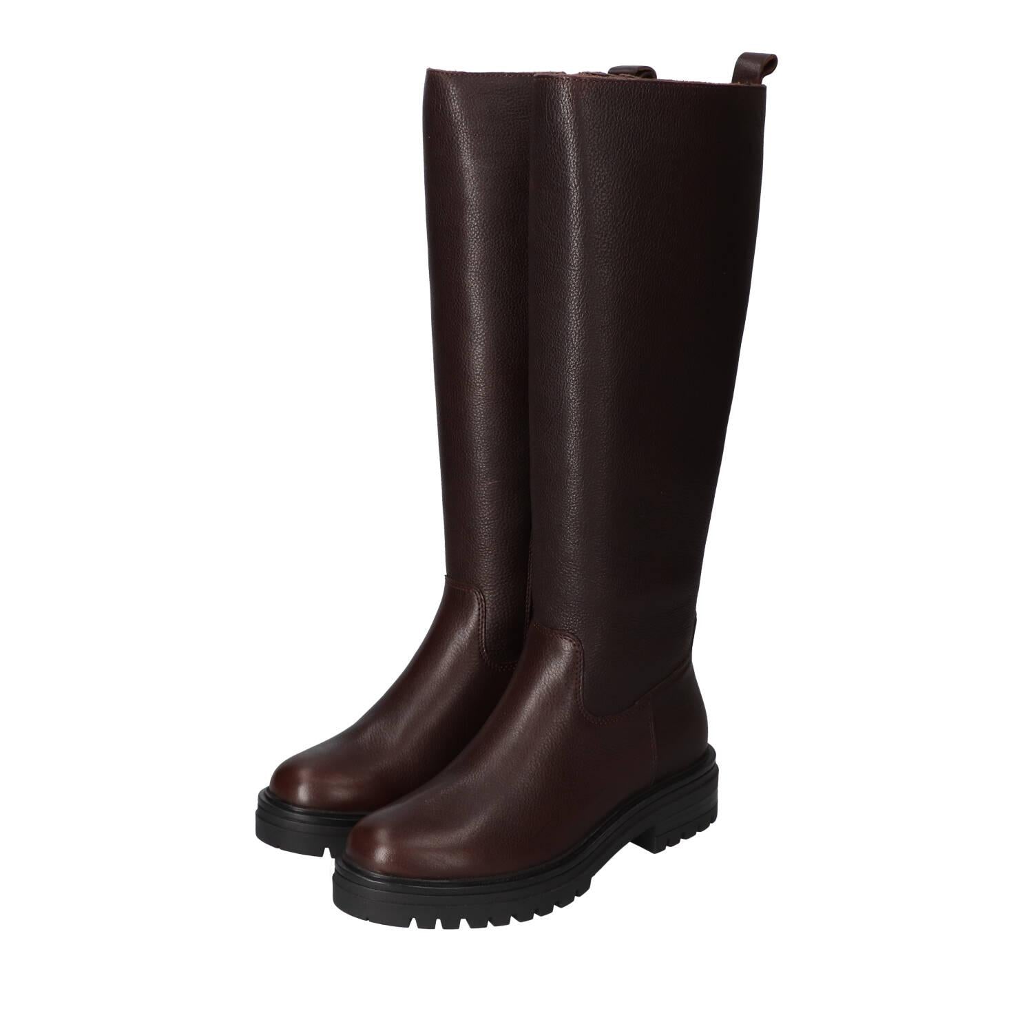 Bottes, marron foncé