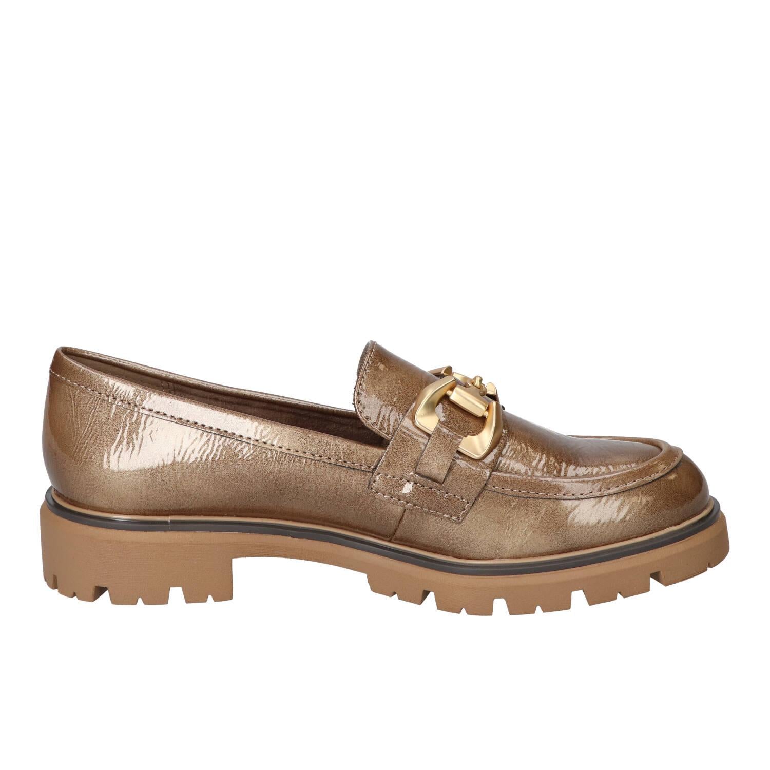 Chaussures à enfiler, Taupe
