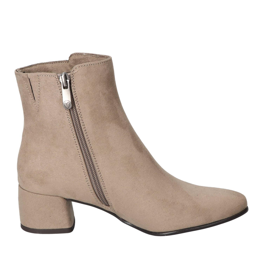 Booties, Taupe