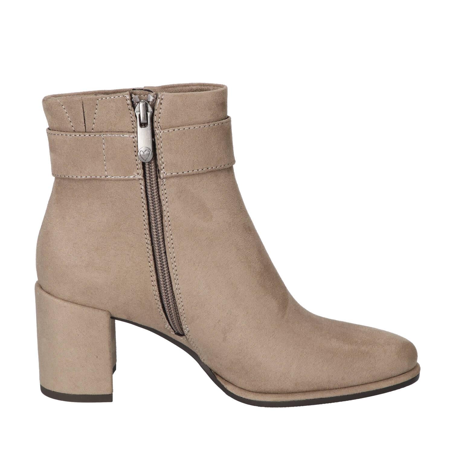 Booties, Taupe