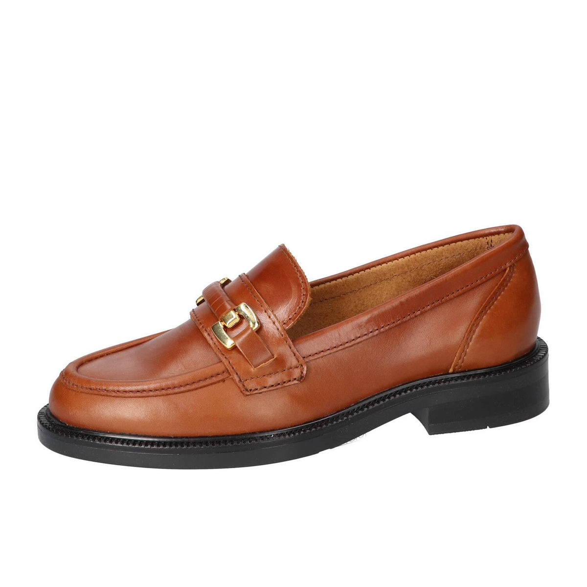 Chaussures à enfiler, Cognac