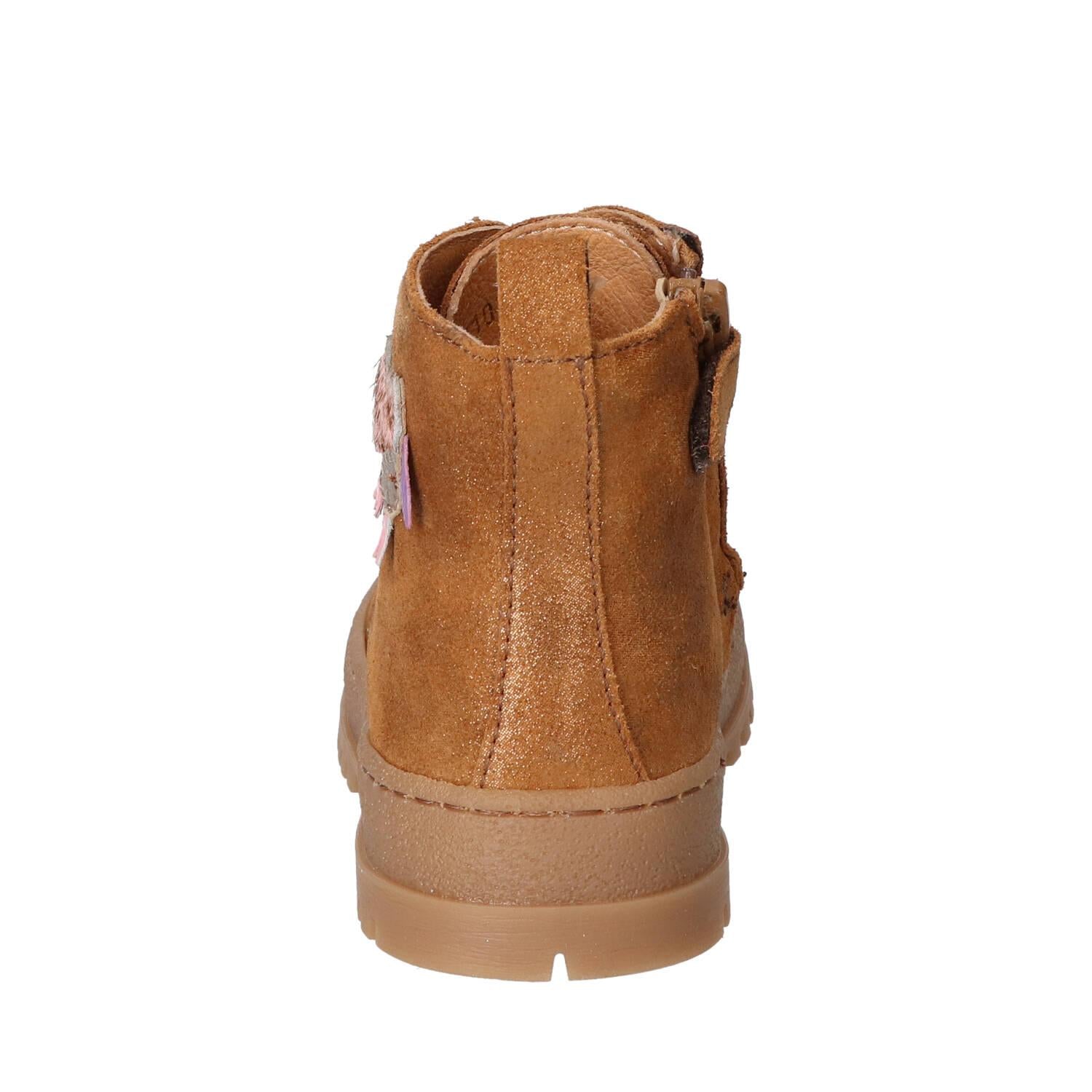 Booties, Cognac