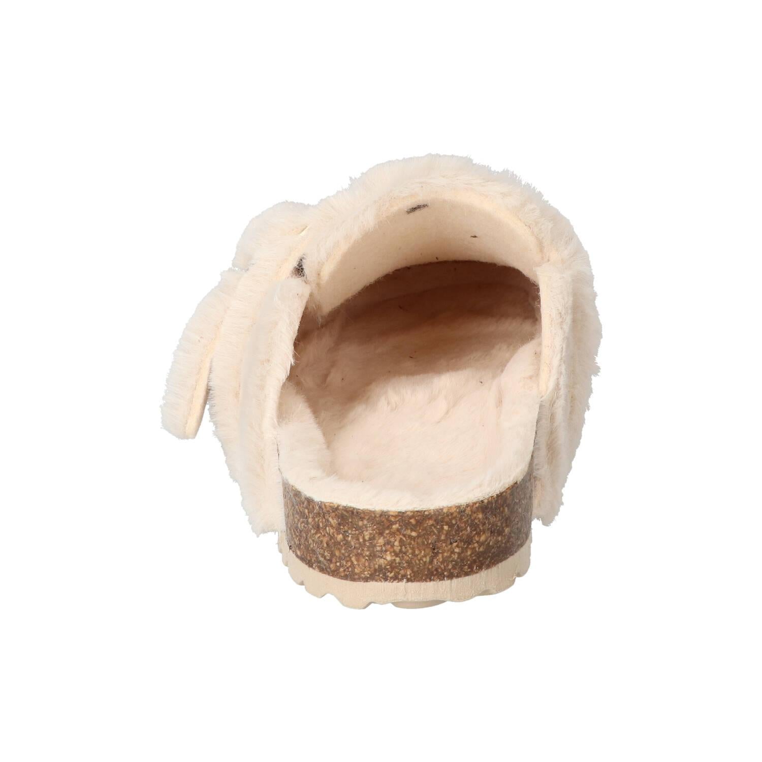 Chaussons, blanc cassé