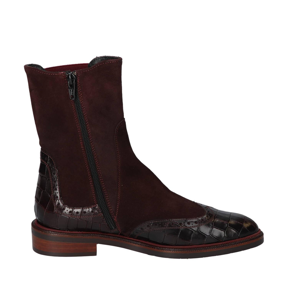 Booties, Bordeaux