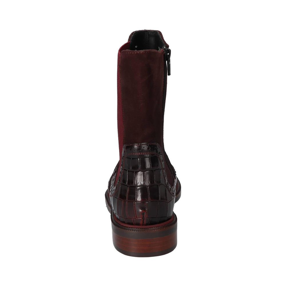 Booties, Bordeaux