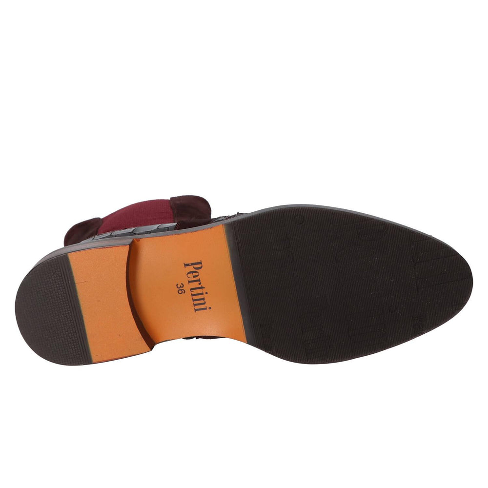 Booties, Bordeaux