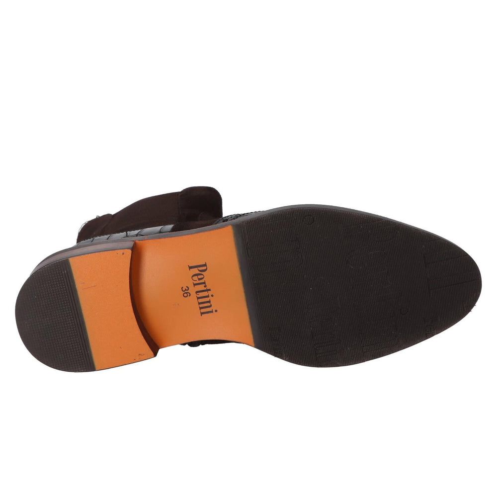 Booties, Donkerbruin