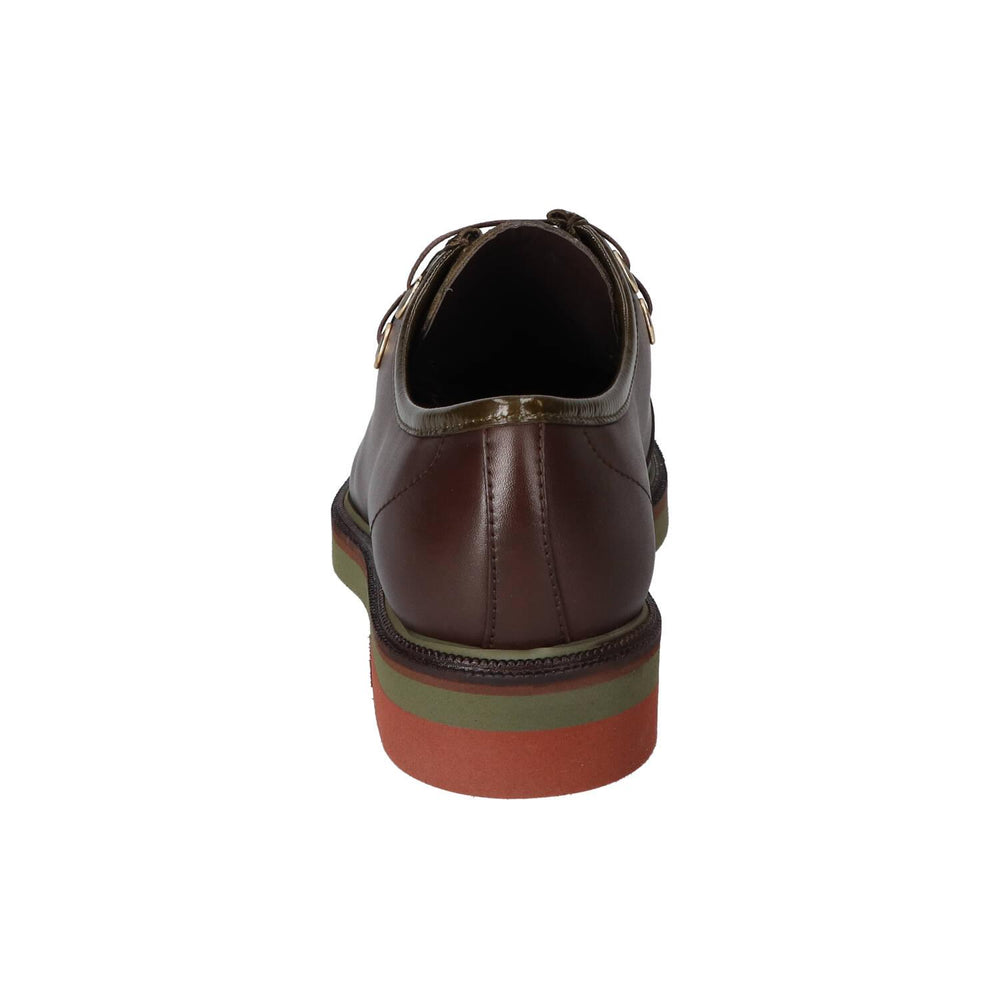 Chaussures à lacets, Marron foncé