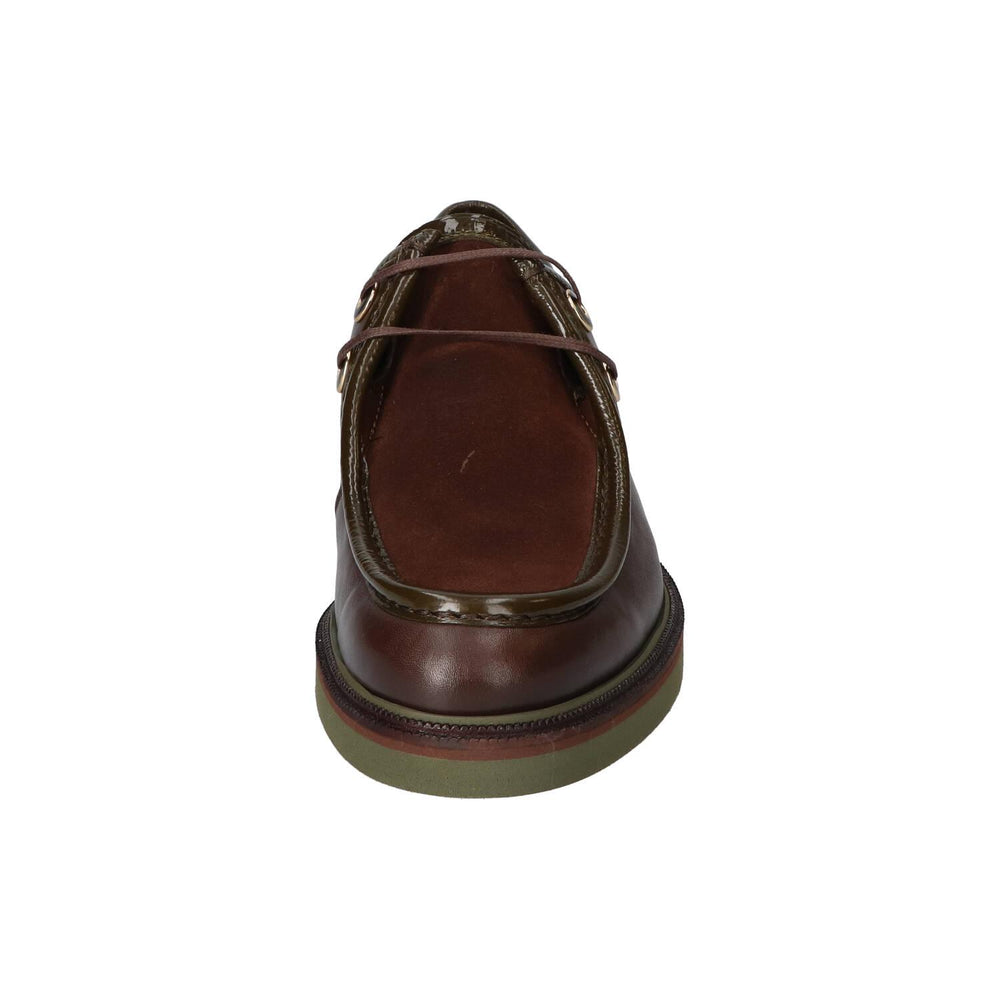 Chaussures à lacets, Marron foncé