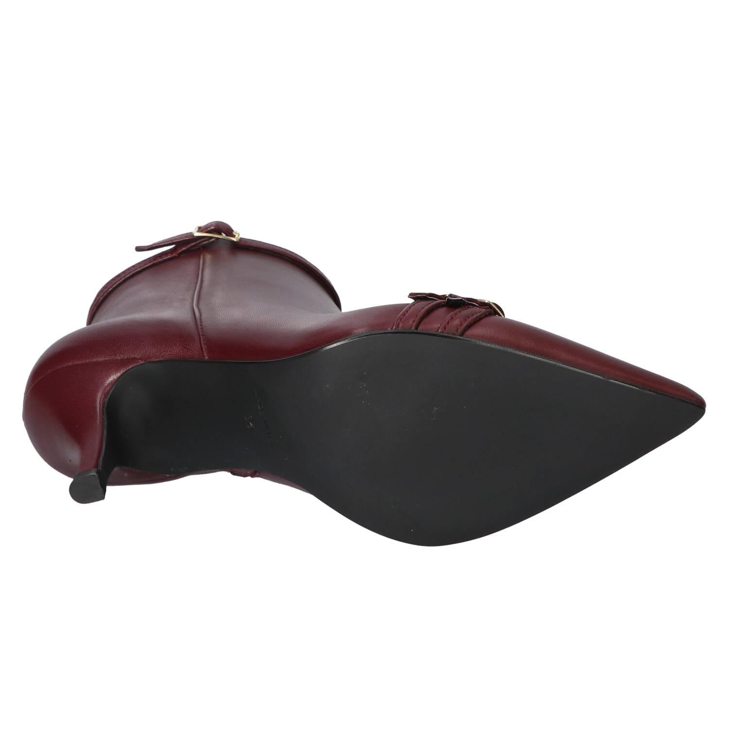 Booties, Bordeaux