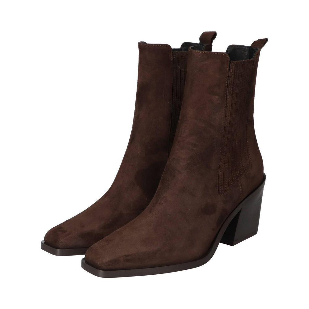Bottines, marron foncé