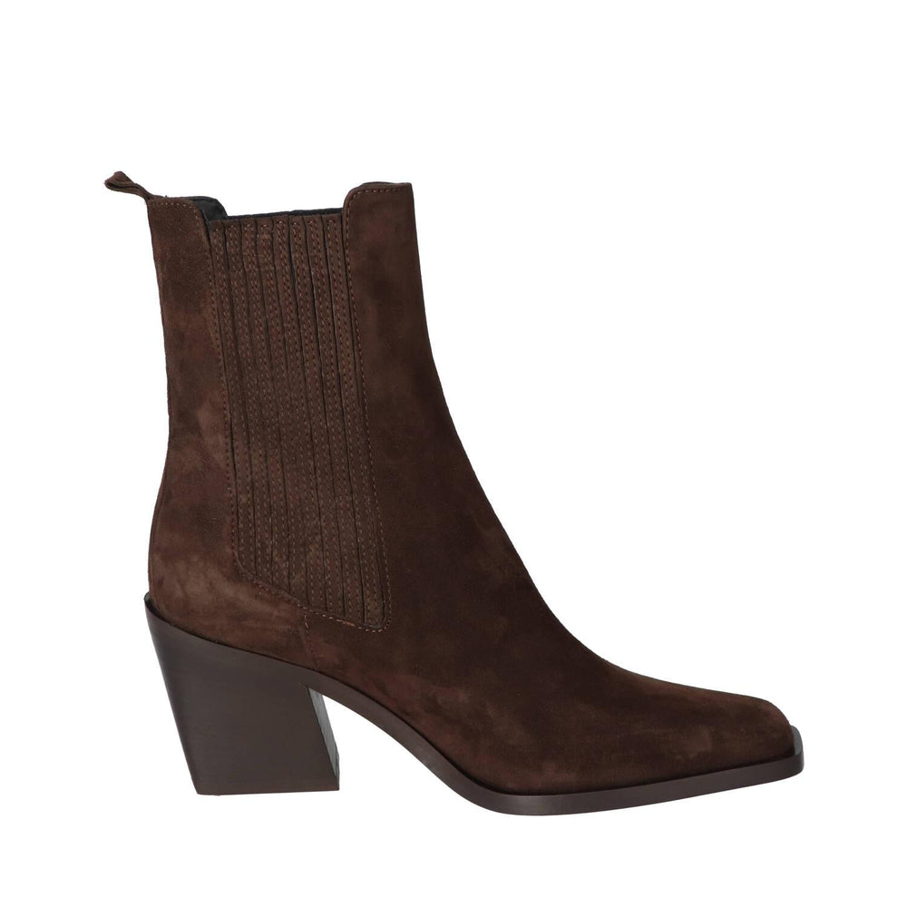 Bottines, marron foncé
