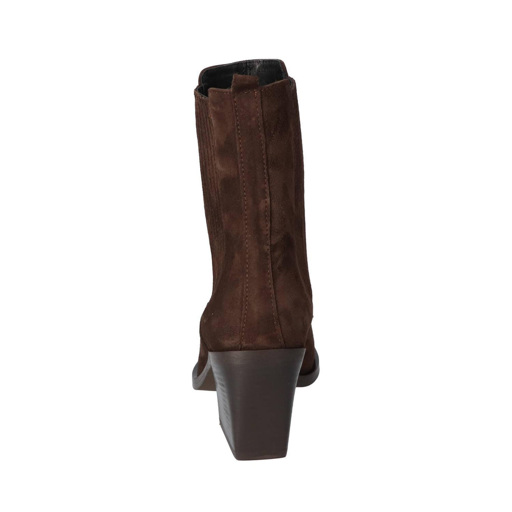 Bottines, marron foncé